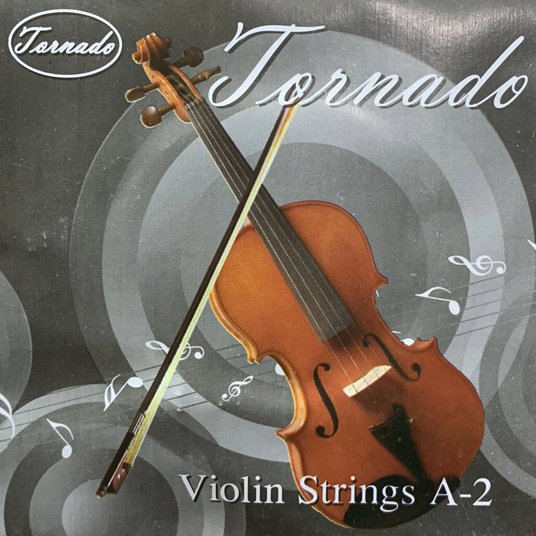 Corda Violino Tornado Steel 2ª La A (kit com 10 cordas)