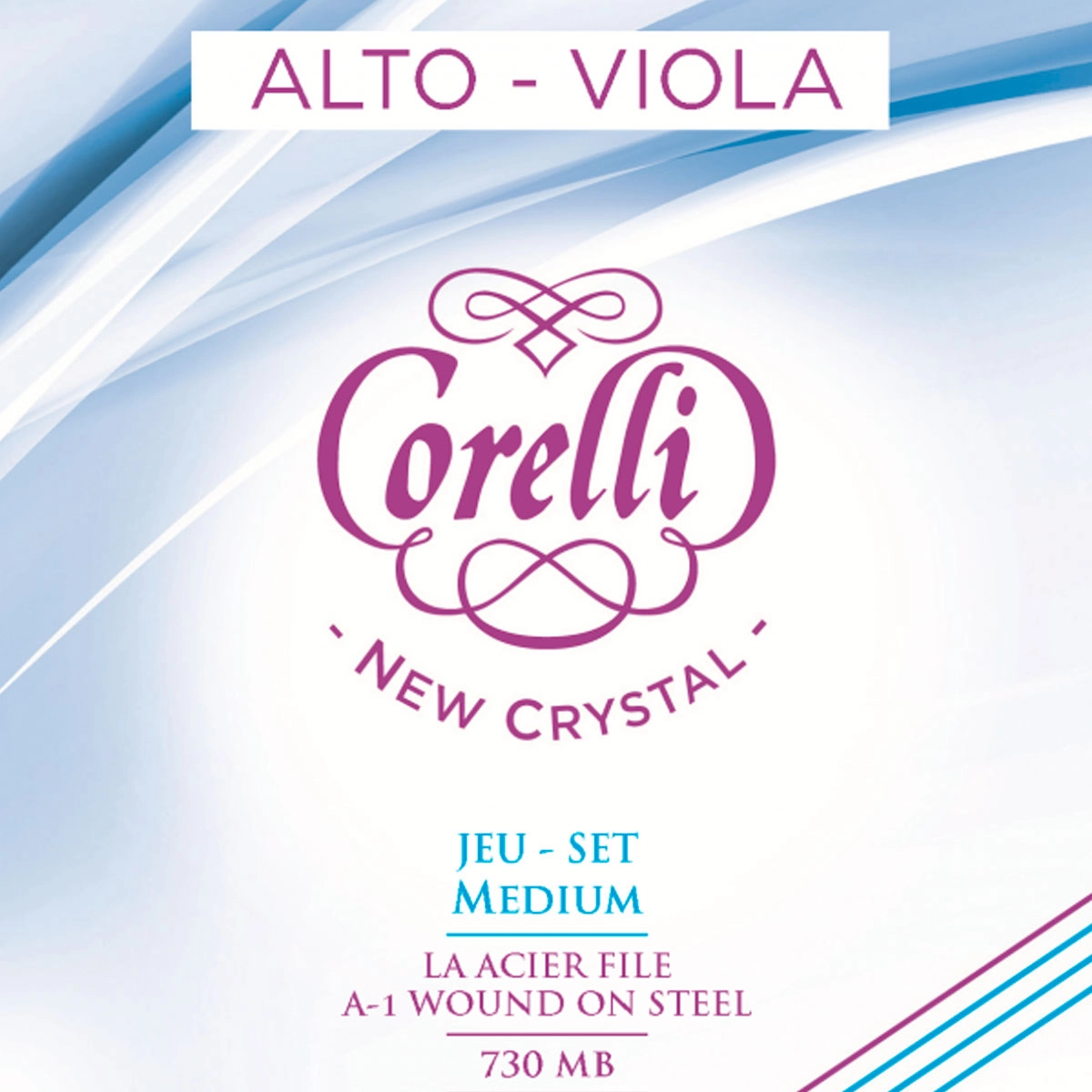 Imagem do produto Encordoamento Viola De Arco Corelli New Crystal Média 730MB