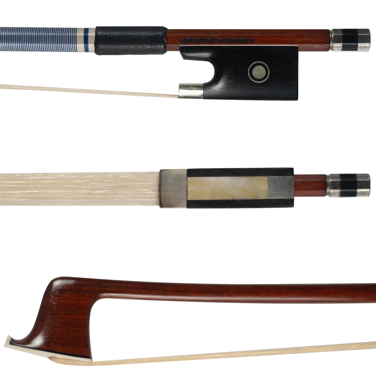 Imagem do produto Arco Violino Atelier Casara 2025 Pau-brasil n574 62,7g