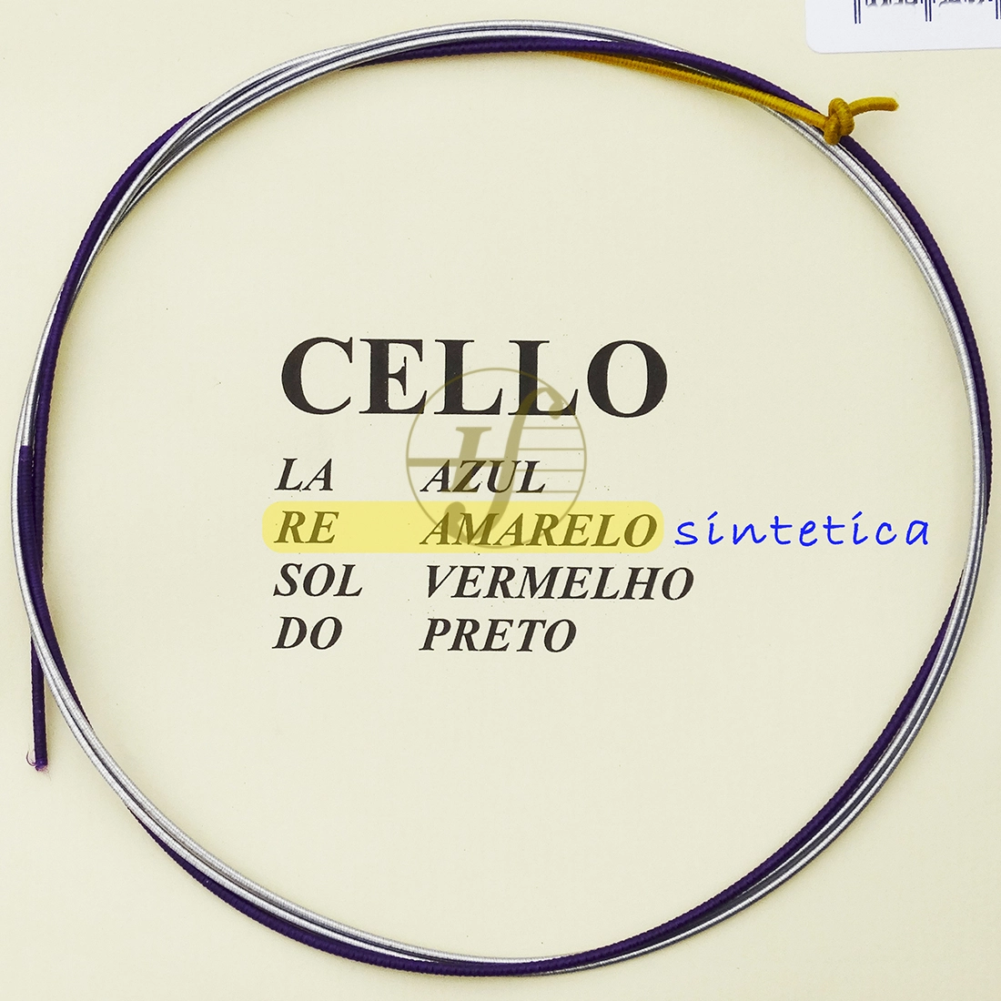 Imagem do produto Corda Violoncelo Mauro Calixto 4/4 Sintética 2ª Re D (avulsa)