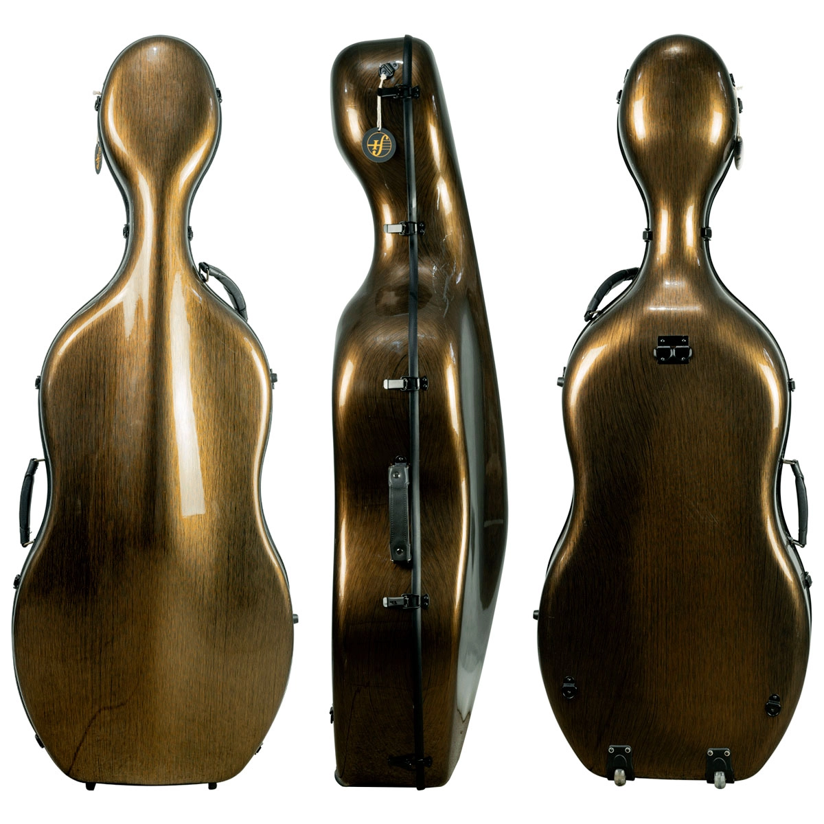 Imagem do produto Estojo Case Violoncelo Antoni Marsale Fibra Huge Line Gold