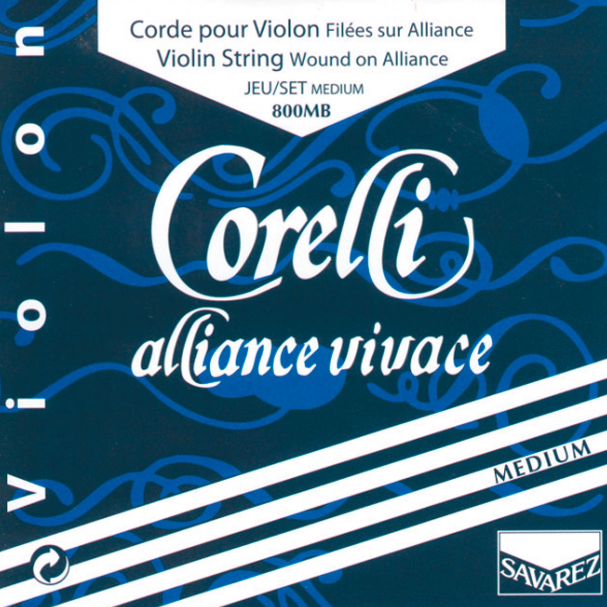 Imagem do produto Encordoamento Violino Corelli Alliance Vivace Média 800MB