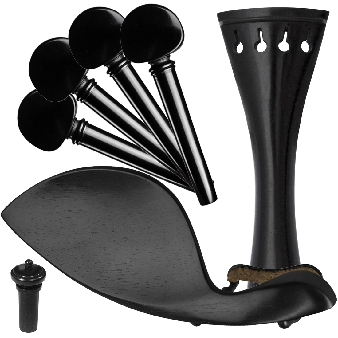 Kit Acessórios Violino Ébano Antoni Marsale VL62 Swiss