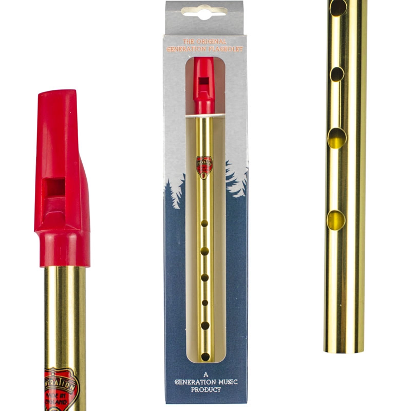 Imagem do produto Flauta Original Generation Flageolet Fa F Brass 