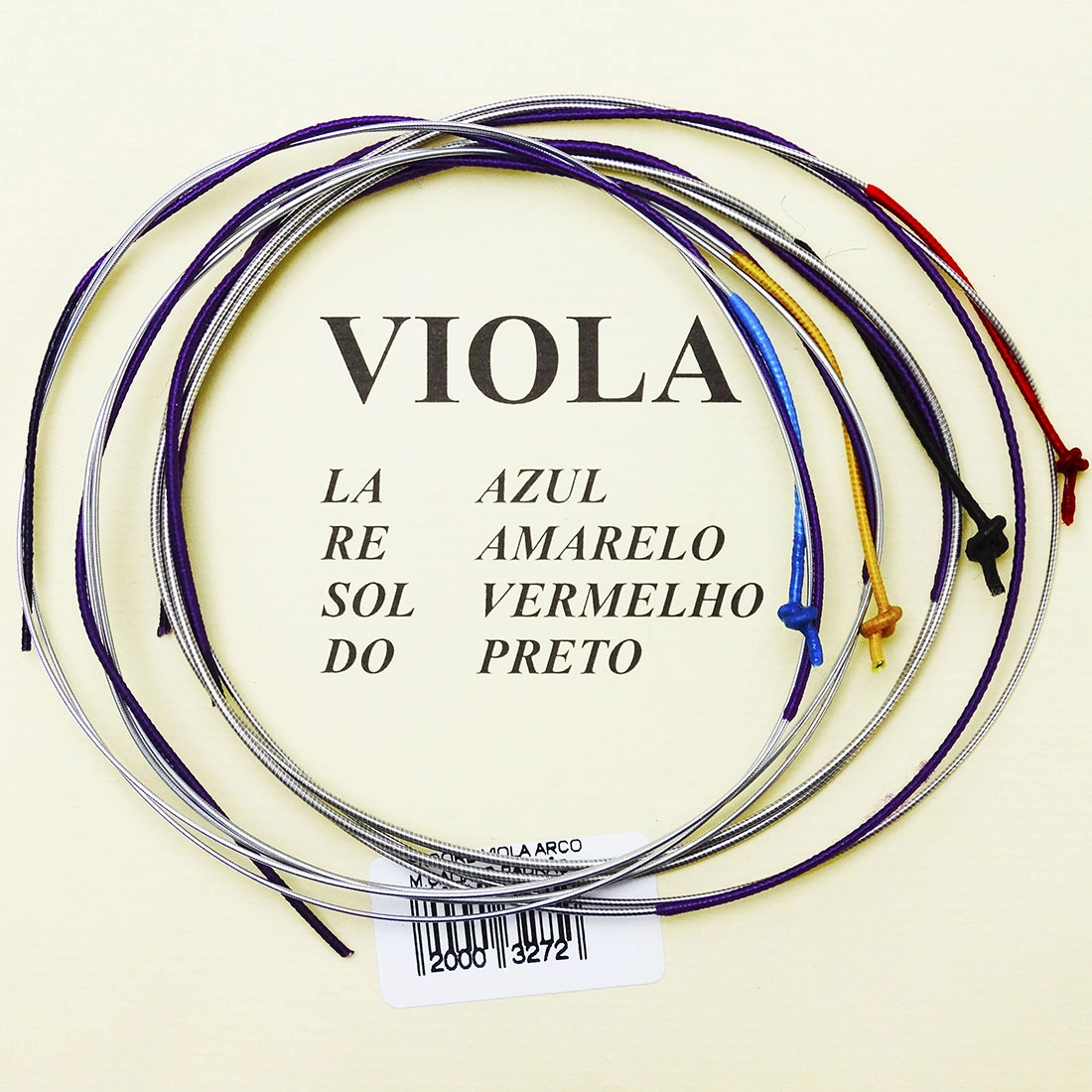 Imagem do produto Encordoamento Viola Mauro Calixto Padrão