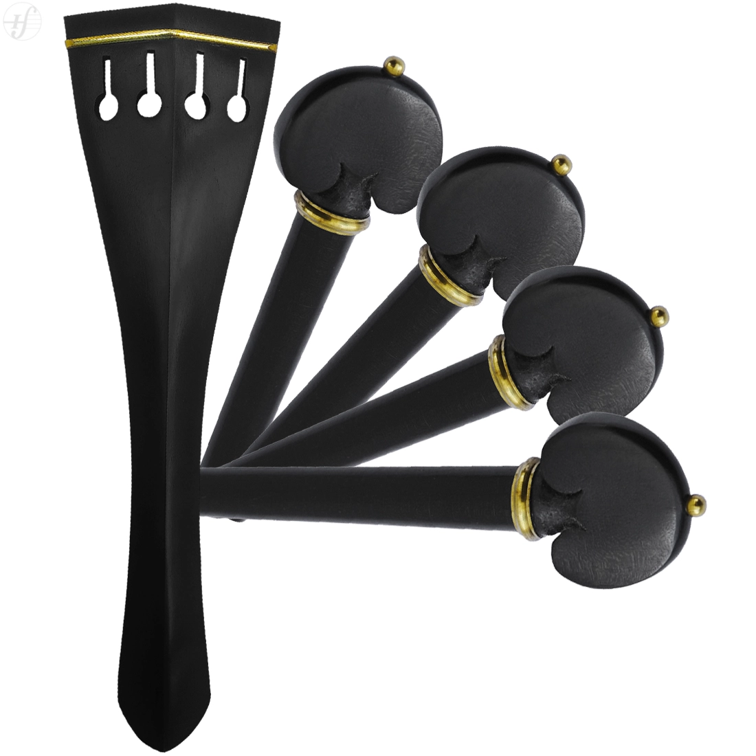 Imagem do produto Kit Violoncelo Ébano Antoni Marsale CE24 Heart Gold