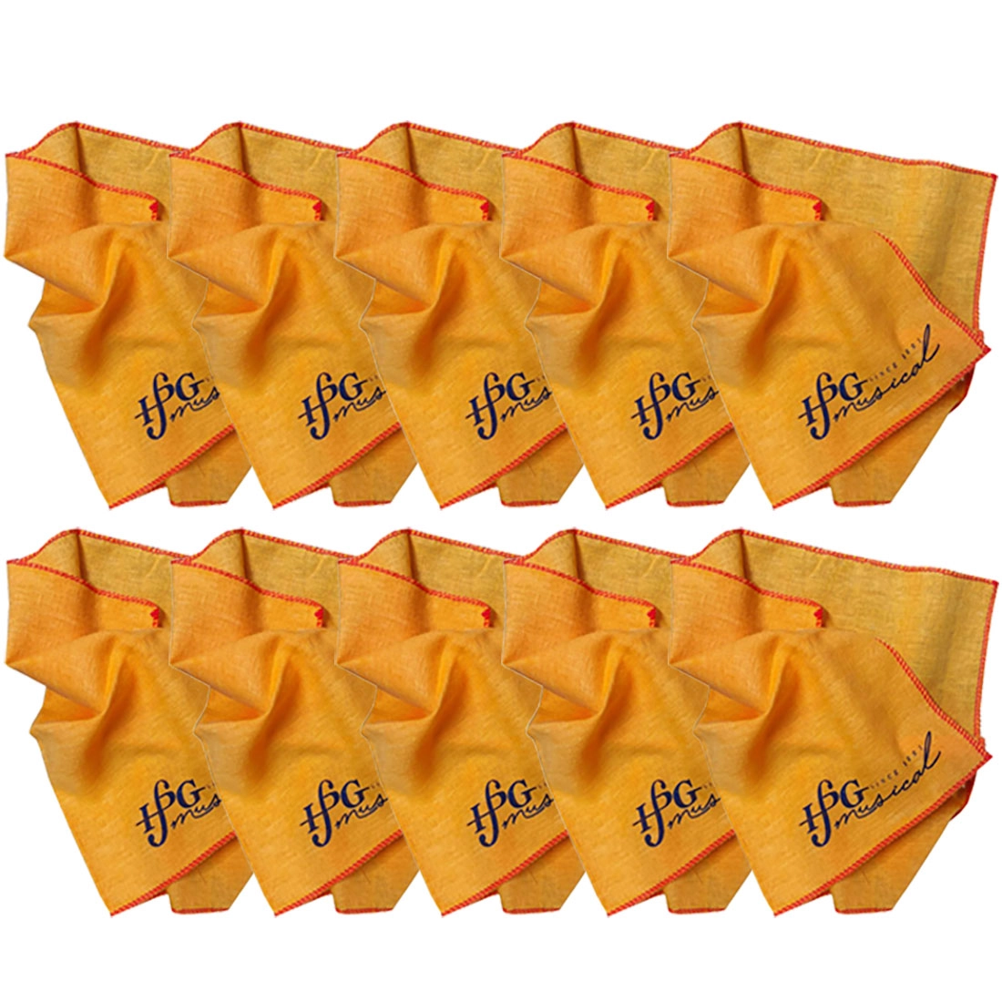 Imagem do produto Flanela HPG Musical Algodão - kit com 10