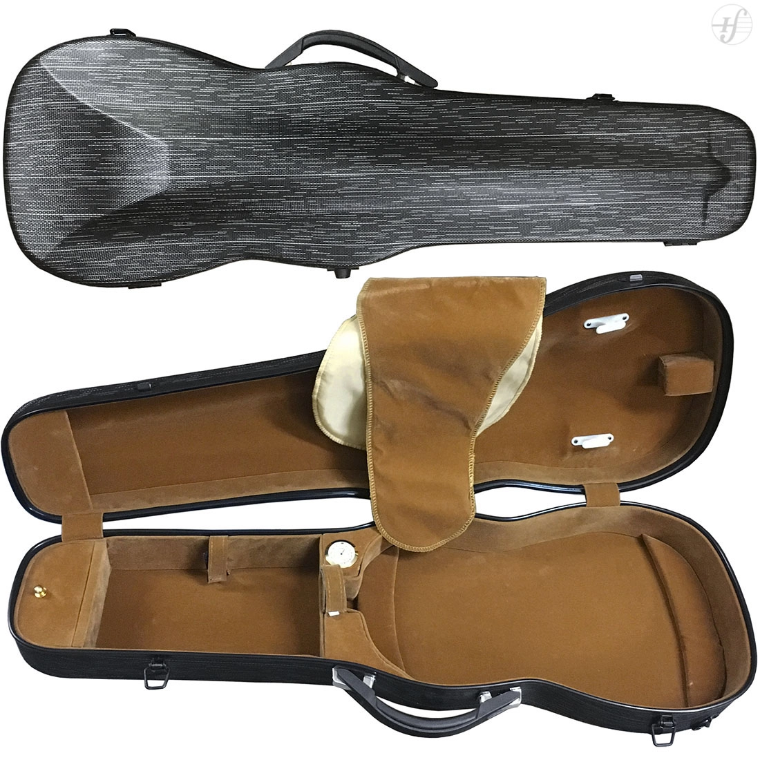 Estojo Case Viola Antoni Marsale Fibra Formato Matt Black