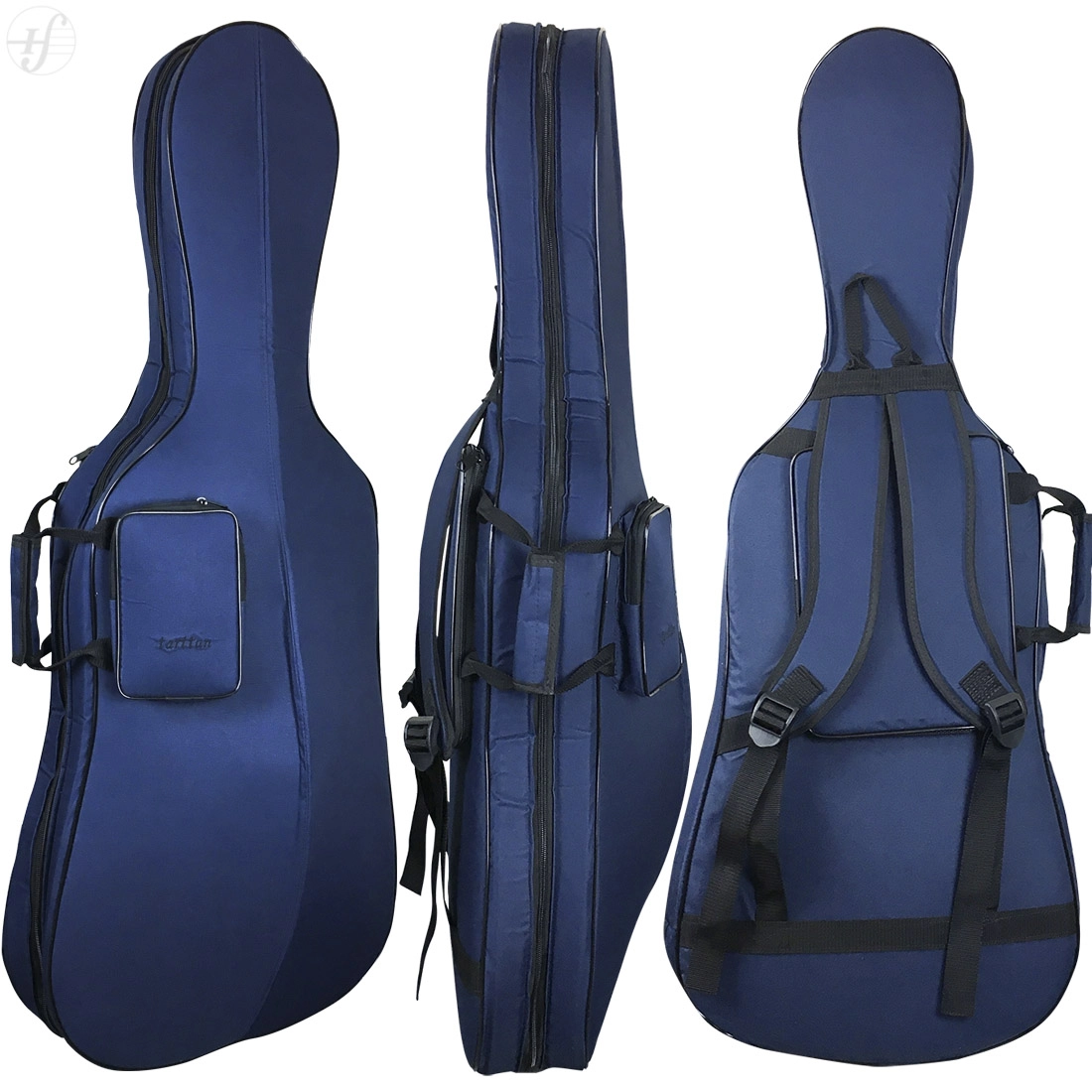Capa Violoncelo Tarttan Slim 4/4 Fio 600 Azul