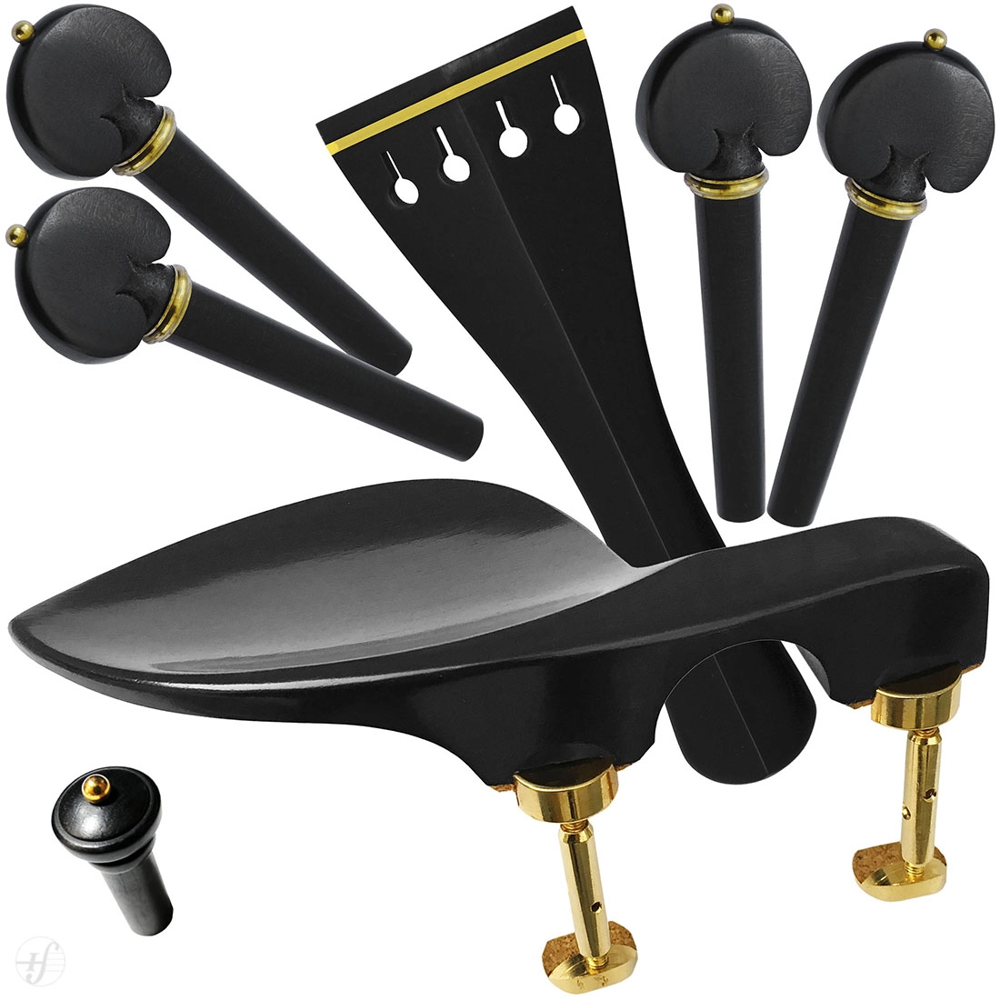 Kit Violino Ébano Antoni Marsale VL01 Heart Gold