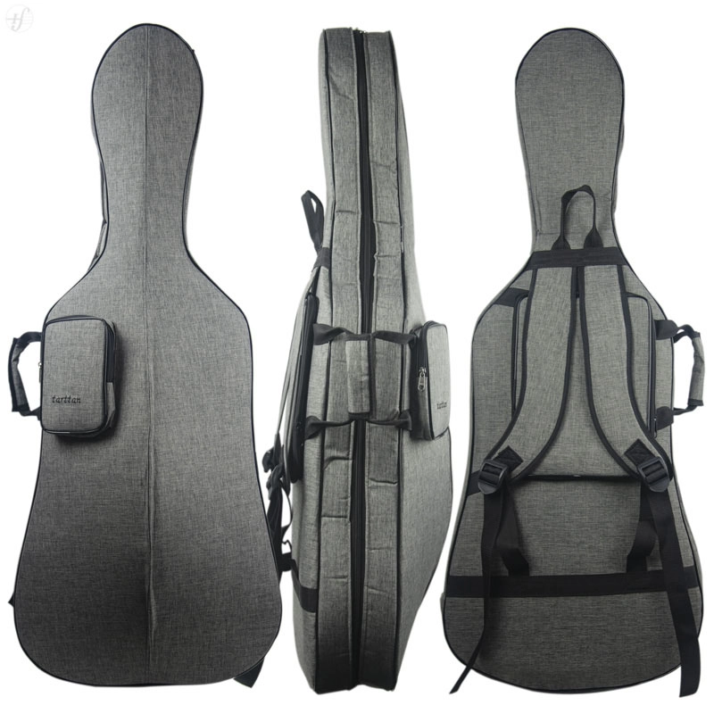 Imagem do produto Capa Violoncelo Tarttan Slim Fio 600 Jeans Cinza