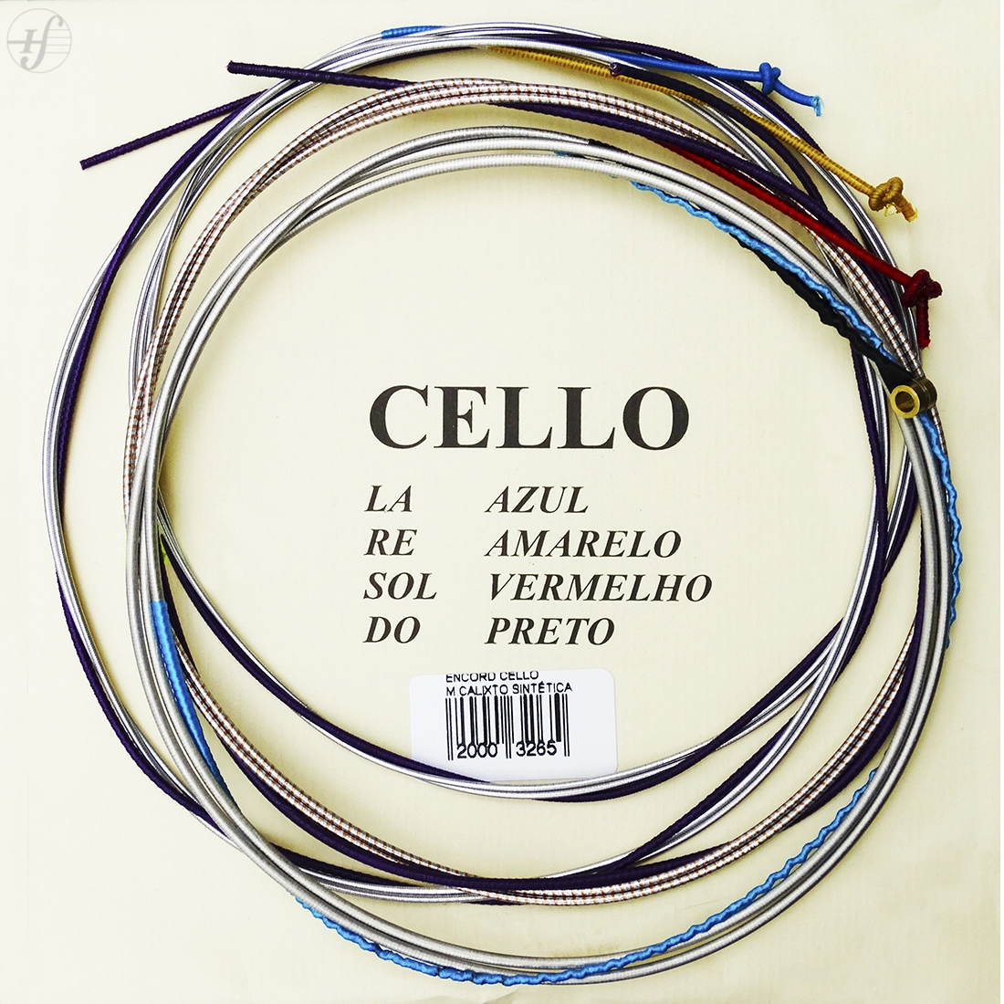 Imagem do produto Encordoamento Violoncelo Mauro Calixto Sintética 4/4