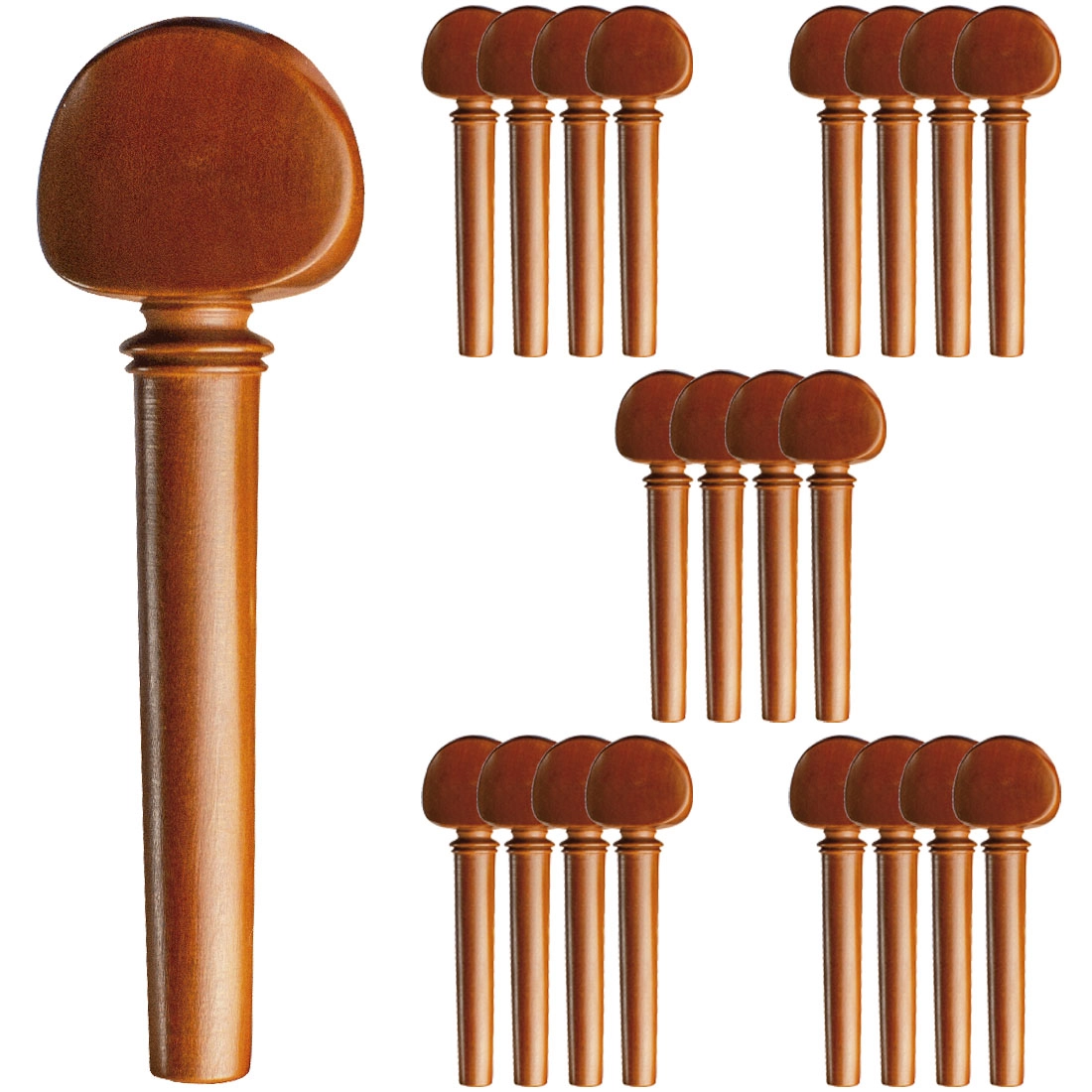 Imagem do produto Cravelha Violino Boxwood Swiss Antoni Marsale (Kit 05 Jogos)