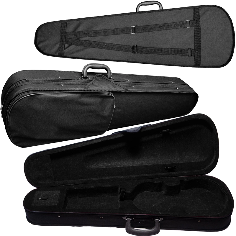 Estojo Case Violino Tarttan Gota Preto 1/16