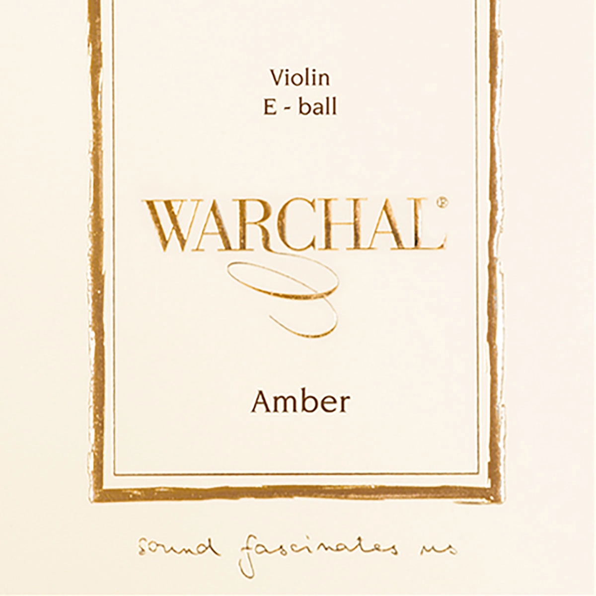 Corda Violino Warchal Amber 1ª Mi E 701B - avulsa