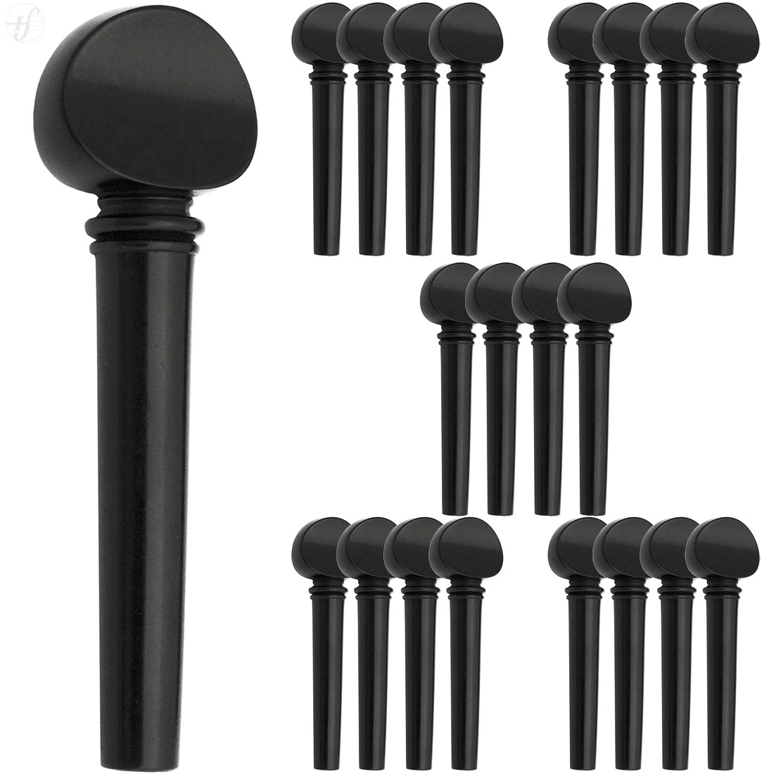 Imagem do produto Cravelha Violino Ébano French 4/4 Antoni Marsale (kit 5 Jogos) 