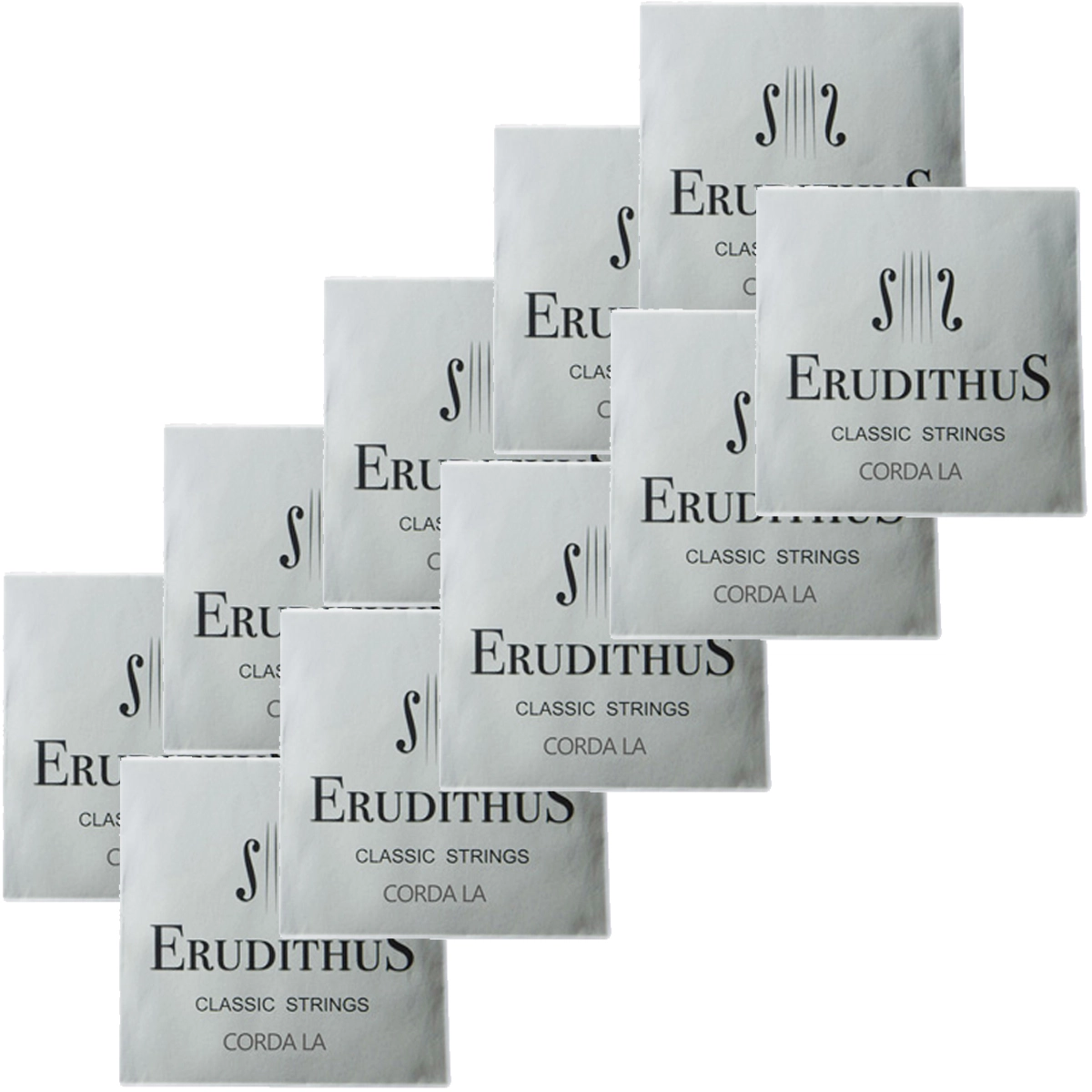 Corda Violino Erudithus 2ª La A Cromo (kit com 10)