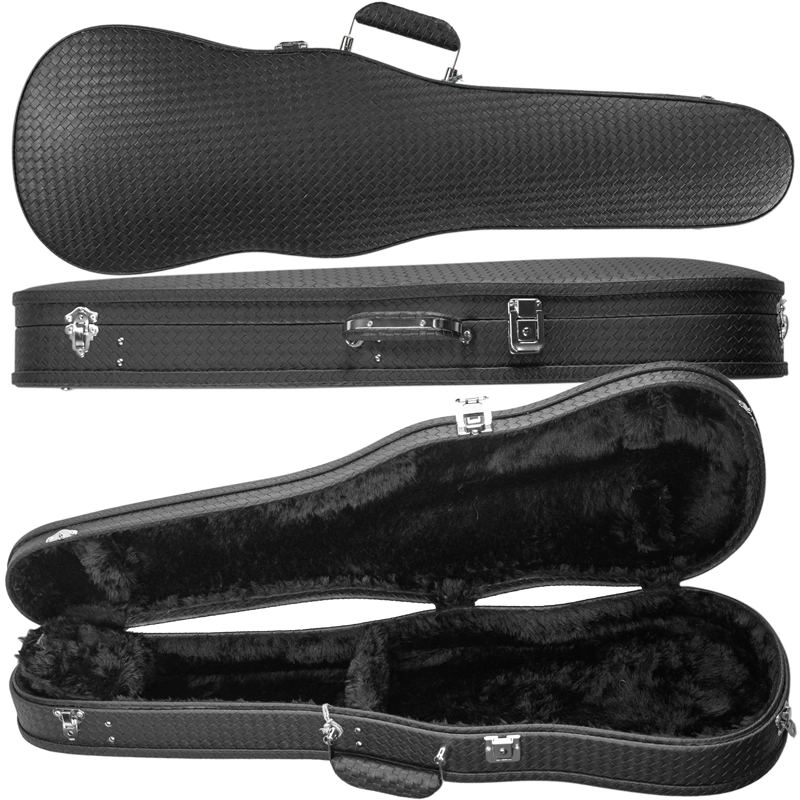 Estojo Case Violino Leilo Classic Trançado Preto
