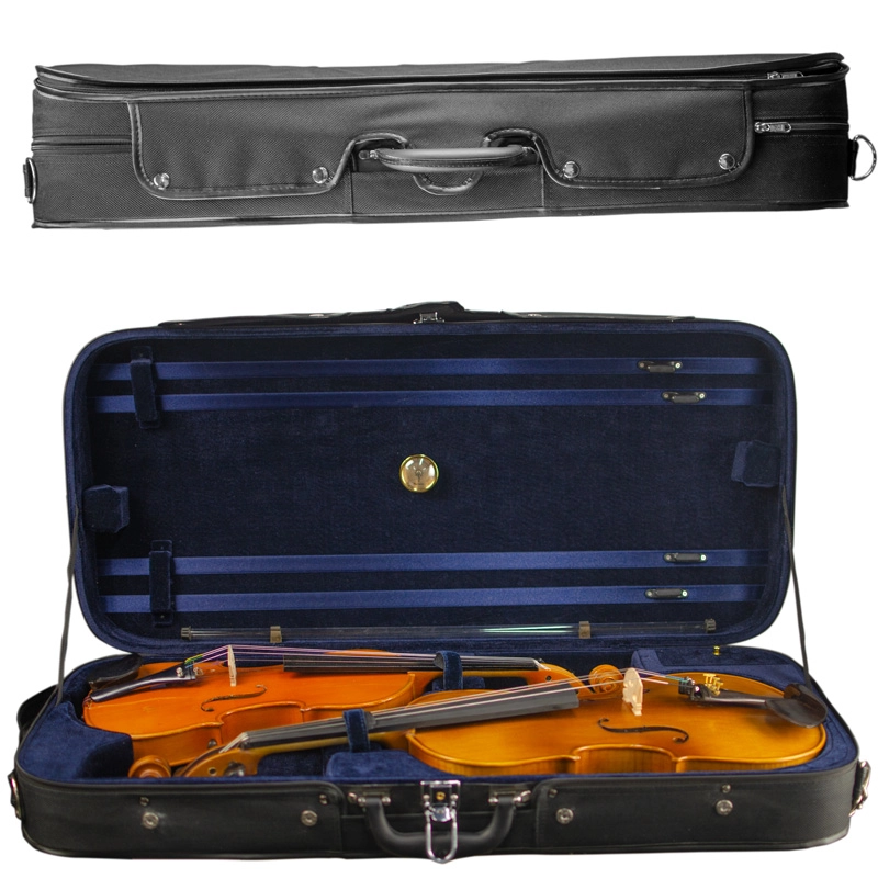 Imagem do produto Estojo Case Duplo Antoni Marsale G4033 Violino e Viola Azul