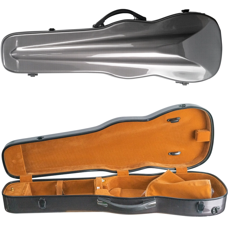 Estojo Case Viola Antoni Marsale Fibra Formato Carbon Black