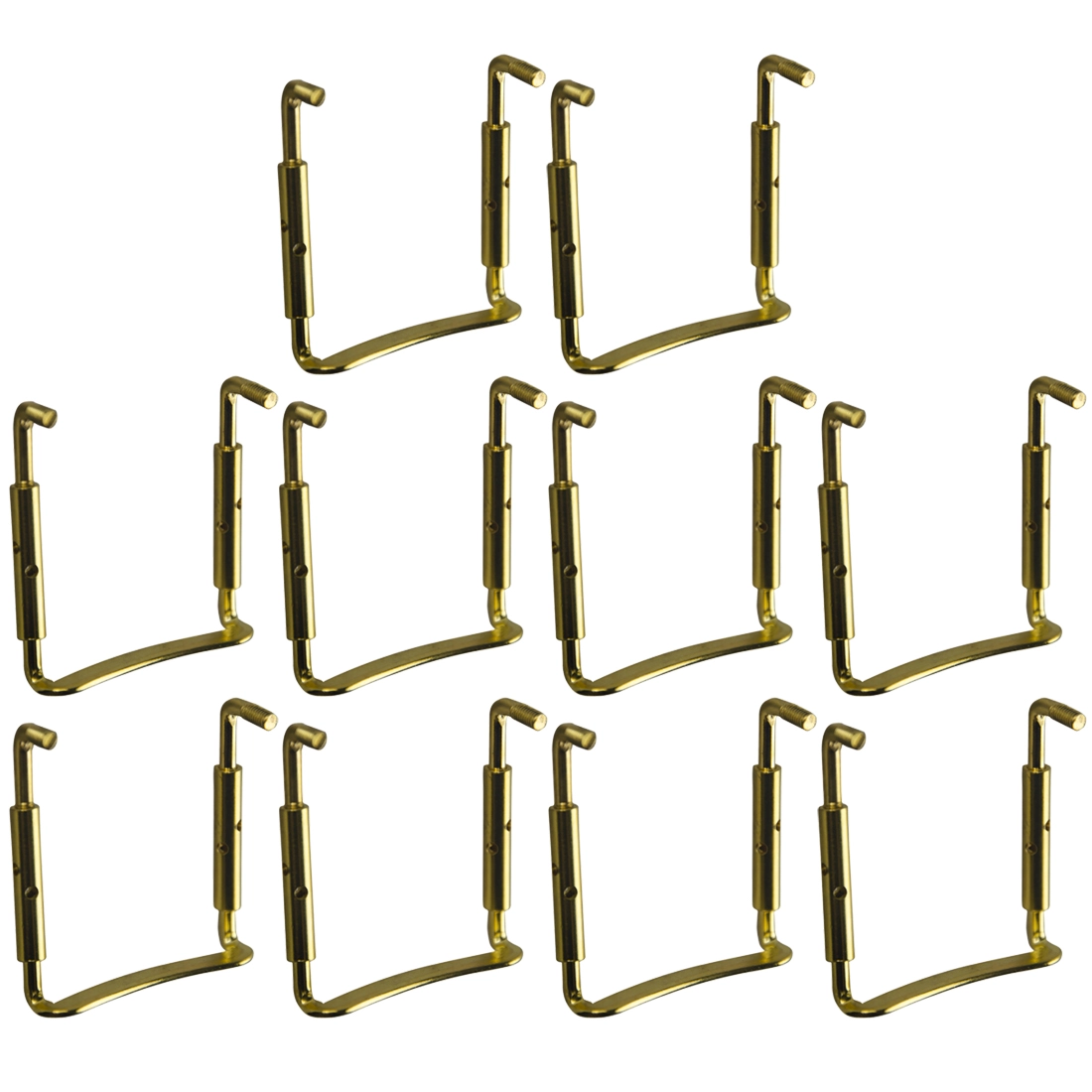 Imagem do produto Ferragem Queixeira Violino Tarttan Dourada - kit com 10