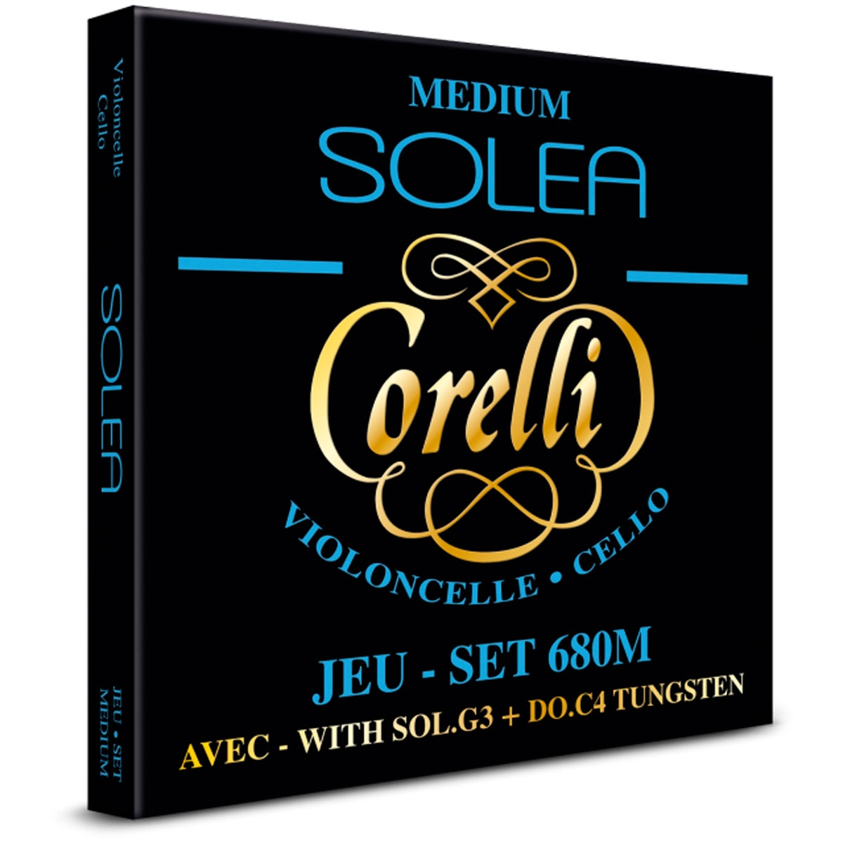 Imagem do produto Encordoamento Violoncelo Corelli Solea Média 680M