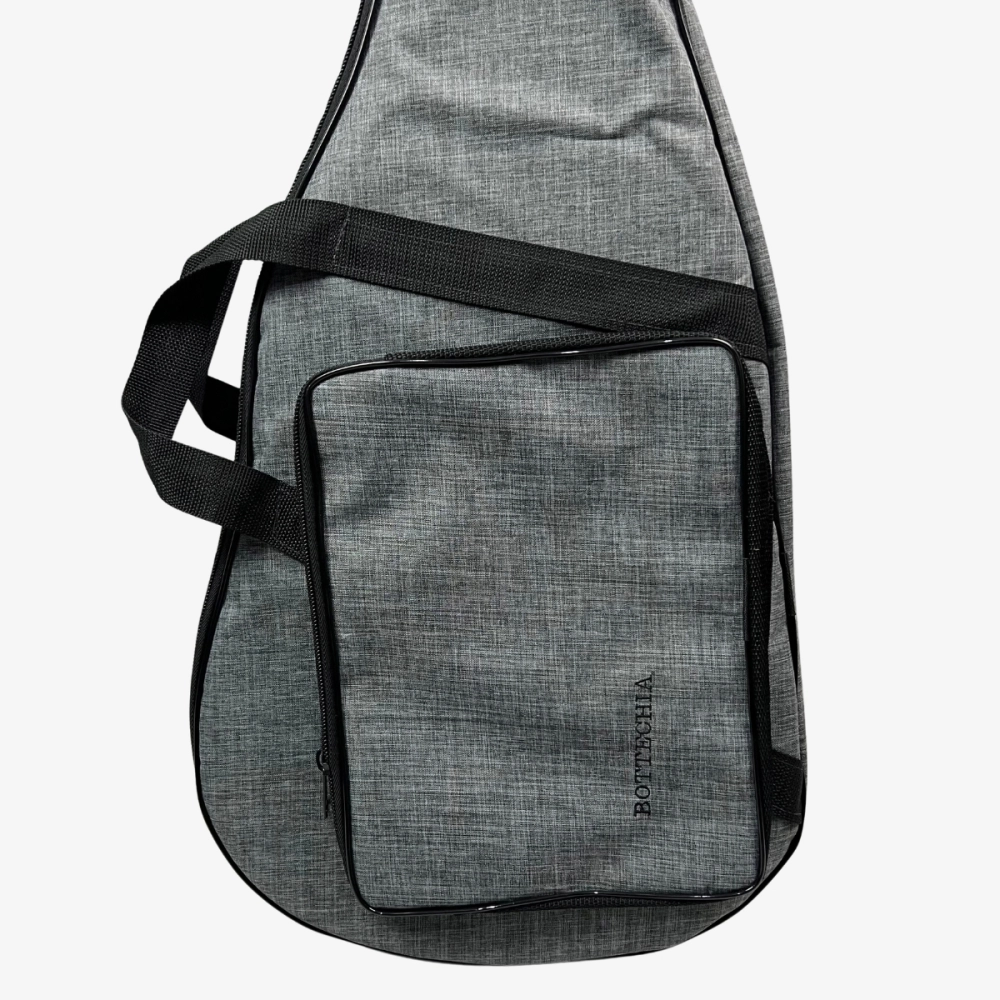 Capa Violão Clássico Bottechia V600 Jeans Cinza