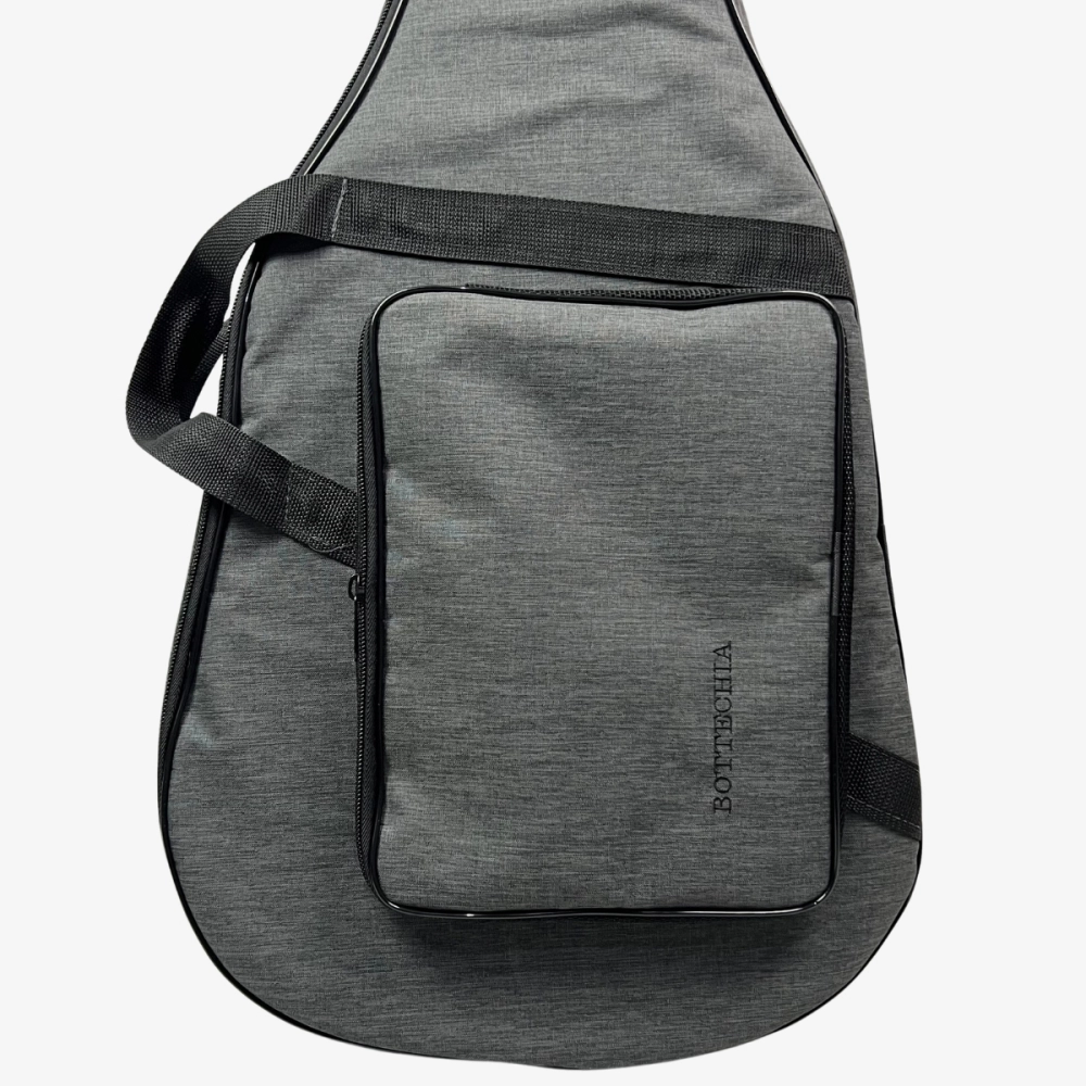 Capa Violão Folk Bottechia V600 Jeans Cinza