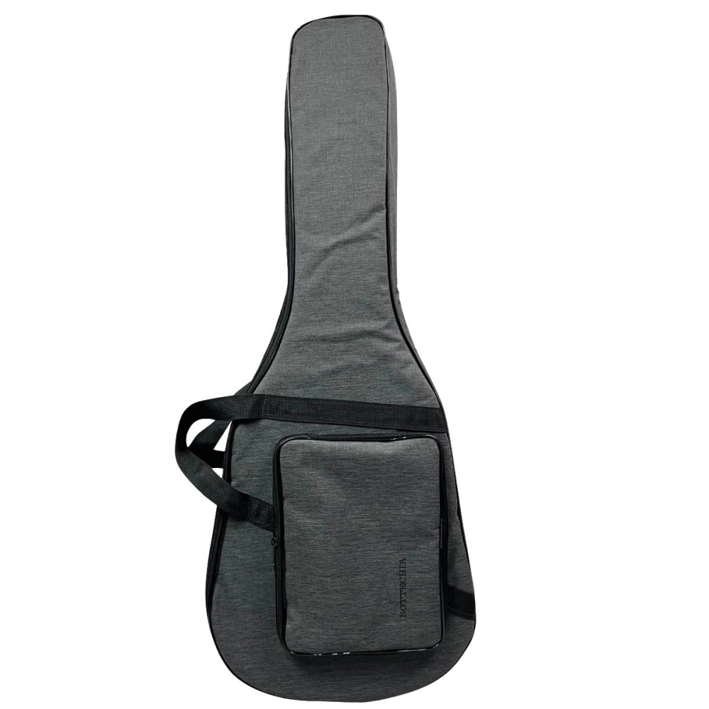 Capa Violão Folk Bottechia V600 Jeans Cinza