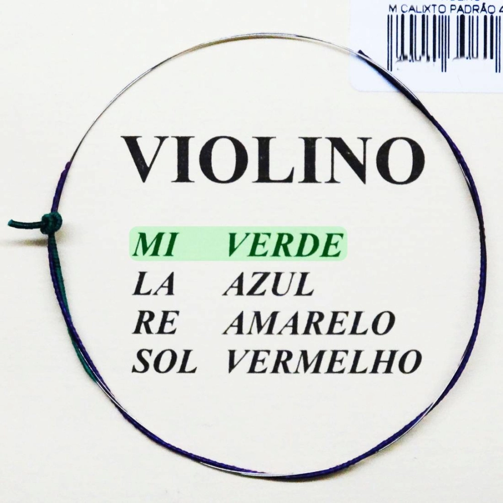 Corda Violino Mauro Calixto 1ª Mi E 3/4