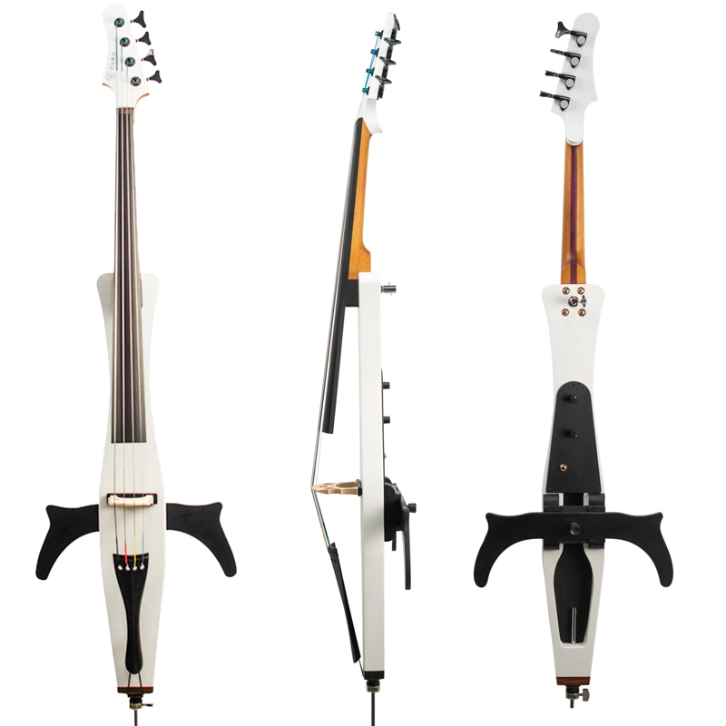 Imagem do produto Violoncelo Elétrico Auro Brazolim 4 Cordas Branco