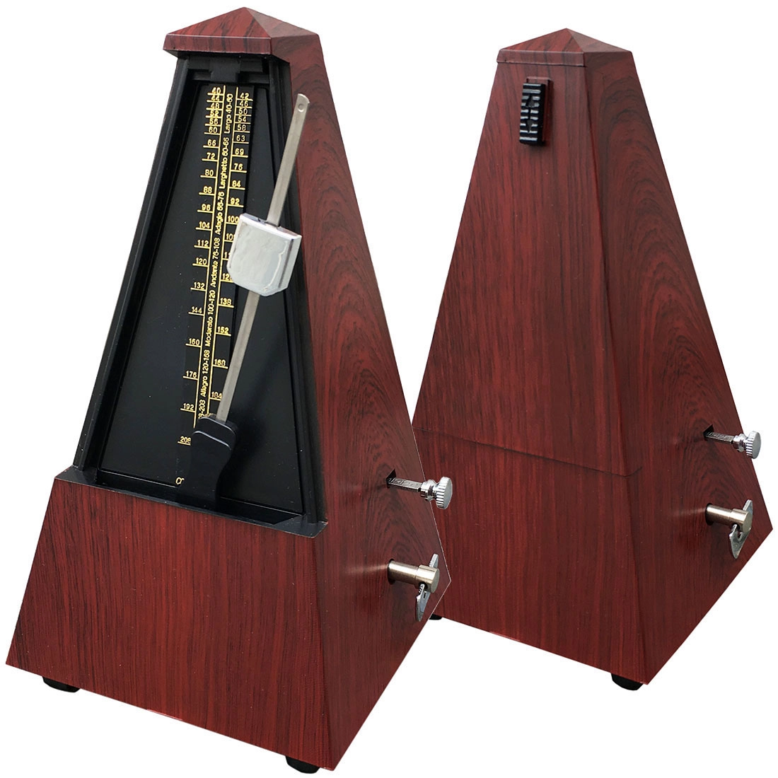 Imagem do produto Metrônomo Mecânico Conductor Maelzel Pyramidal Mogno