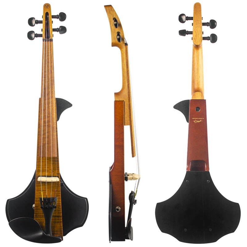Imagem do produto Violino Elétrico Auro Brazolim 4 cordas Natural Mel