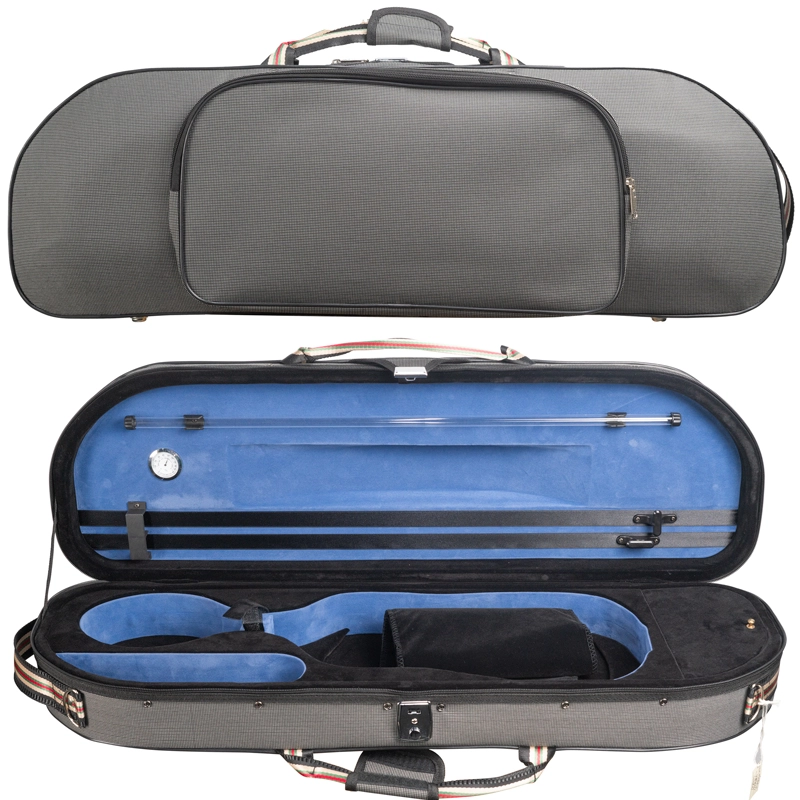 Imagem do produto Estojo Case Violino Antoni Marsale SN300 Meia Lua Cinza