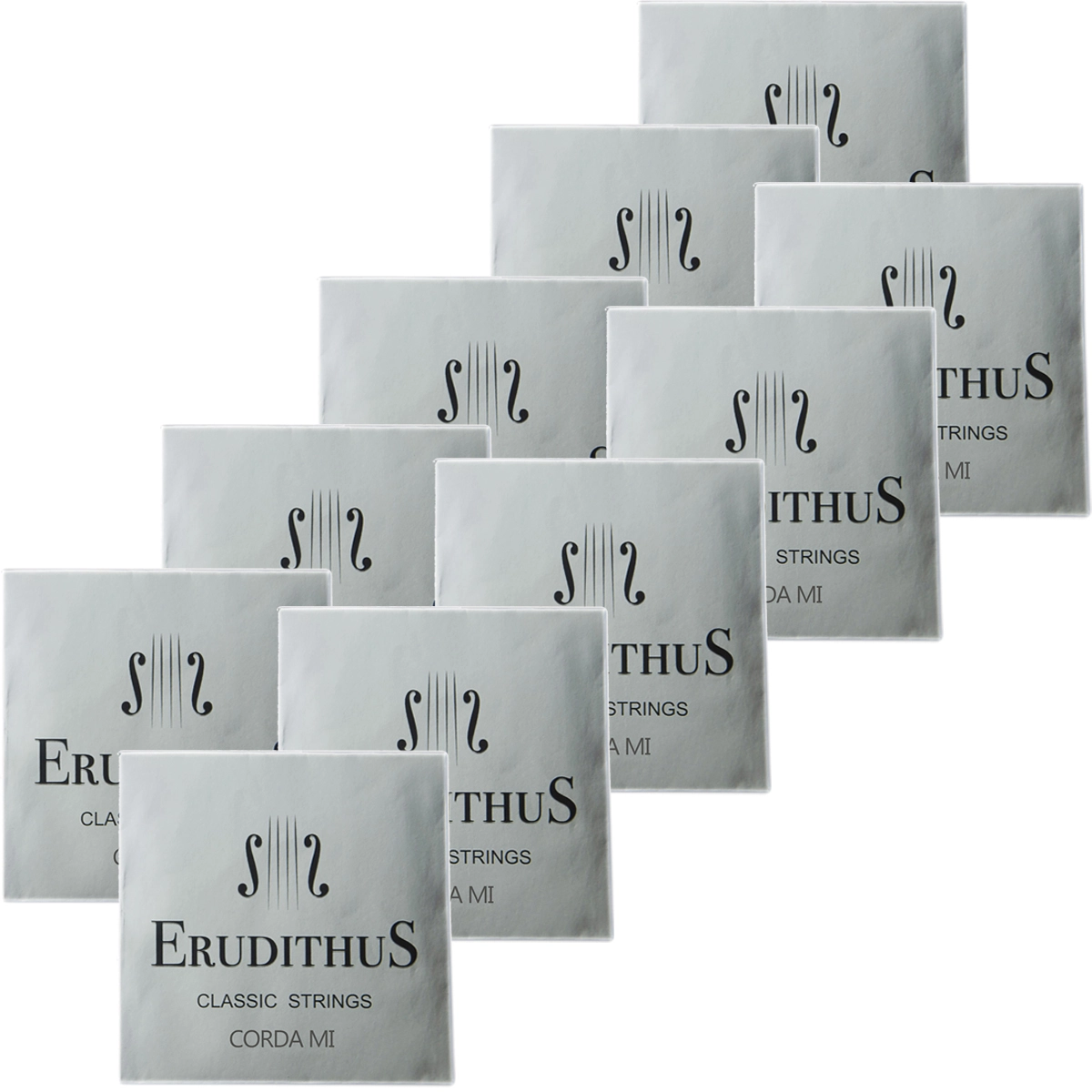 Corda Violino Erudithus 1ª Mi E Cromo (kit com 10)