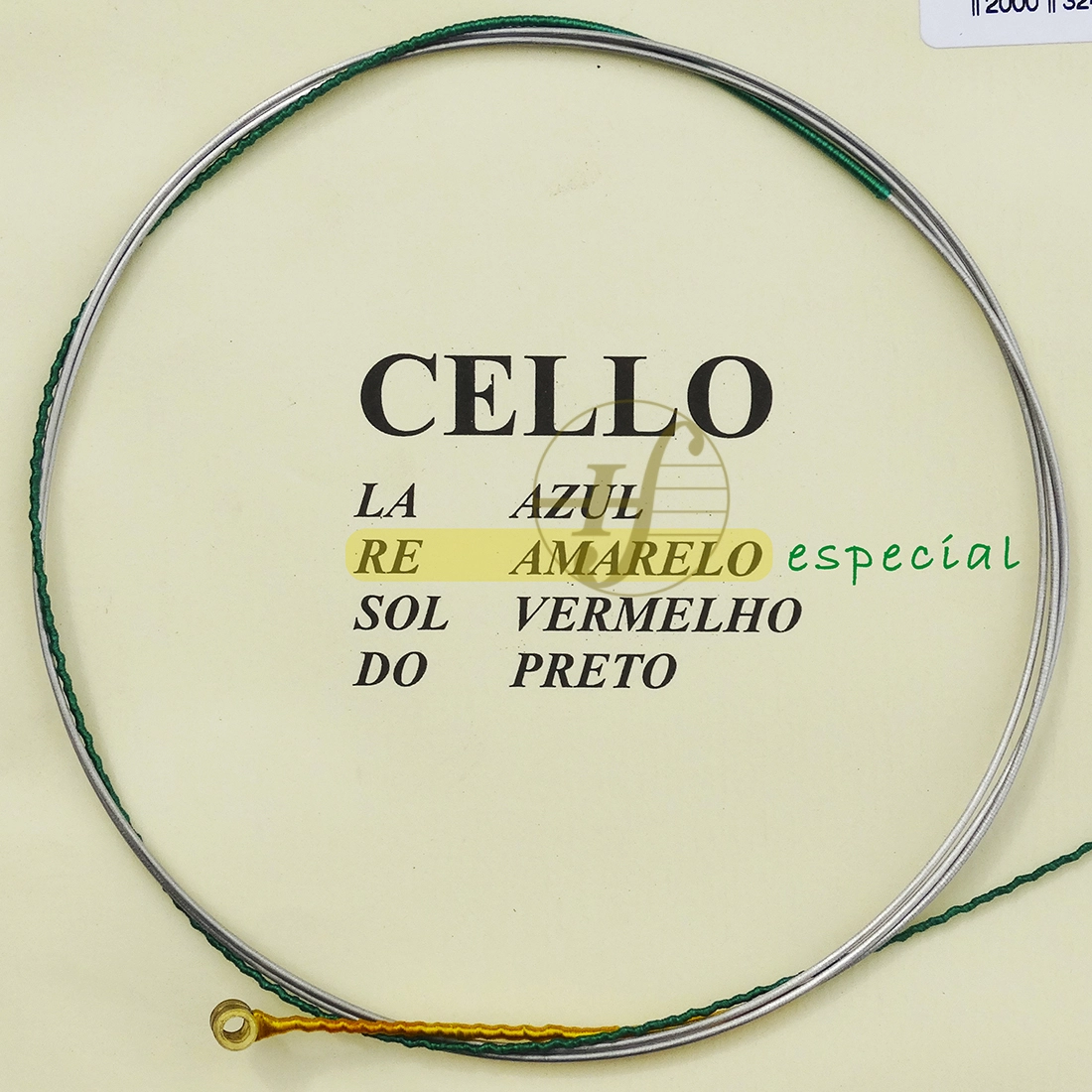 Imagem do produto Corda Violoncelo Mauro Calixto 4/4 Especial 2ª Re D (avulsa)