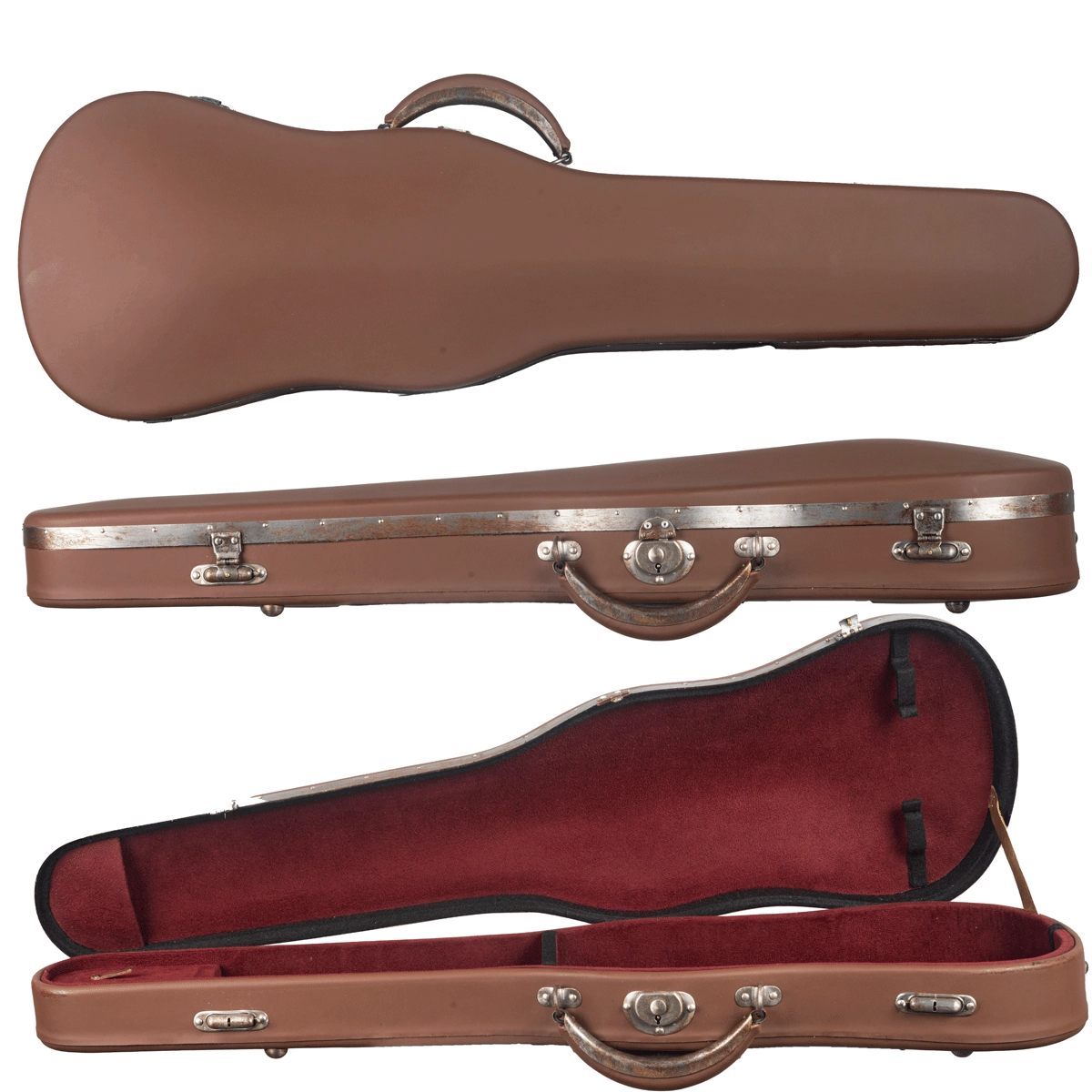 Imagem do produto Estojo Case Antigo Violino Marrom U071