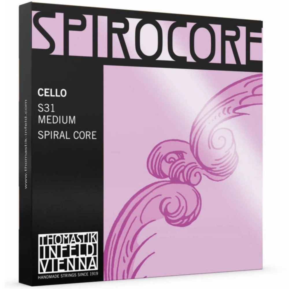 Encordoamento Violoncelo Thomastik Spirocore Chrome S31