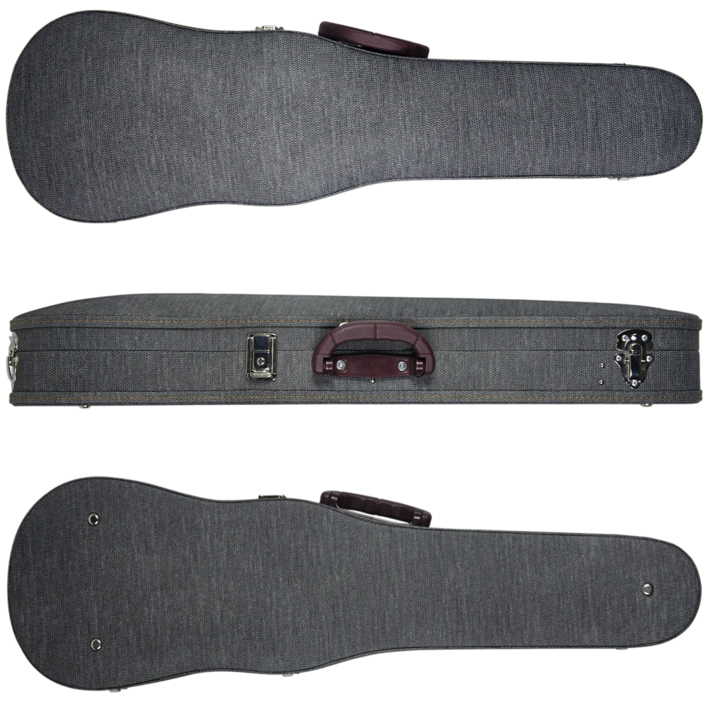 Imagem do produto Estojo Case Viola de Arco Leilo Jeans Cinza 41cm