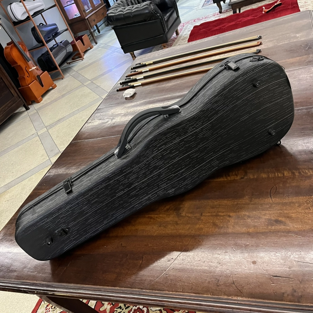 Estojo Case Violino Antoni Marsale Fibra Formato Matt Black - Avaria U132 Estojo Case Violino Antoni Marsale Fibra Formato Matt Black - Avaria U132