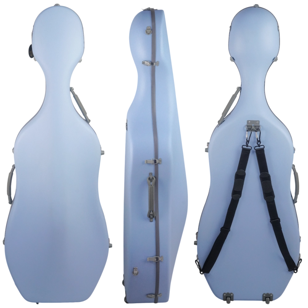 Estojo Case Violoncelo Antoni Marsale Fibra V247 Matt Blue