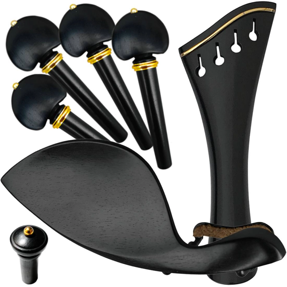 Kit Acessórios Viola de Arco Ébano Antoni Marsale VA03 Harp Gold