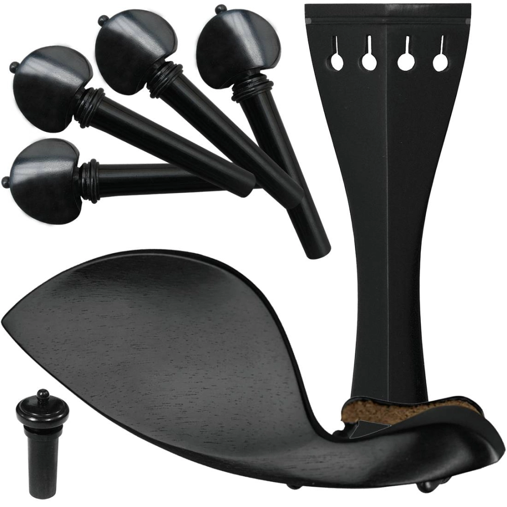 Kit Acessórios Viola de Arco Ébano Antoni Marsale VA06 Hill Black