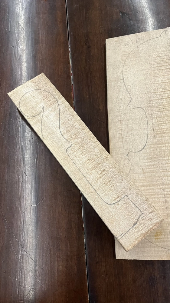 Kit Madeira Construção Violino 2022 C03 - Fundo Bipartido