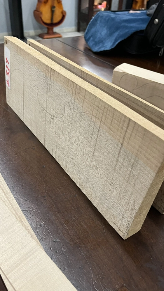 Kit Madeira Construção Violino 2022 C04 - Fundo Bipartido