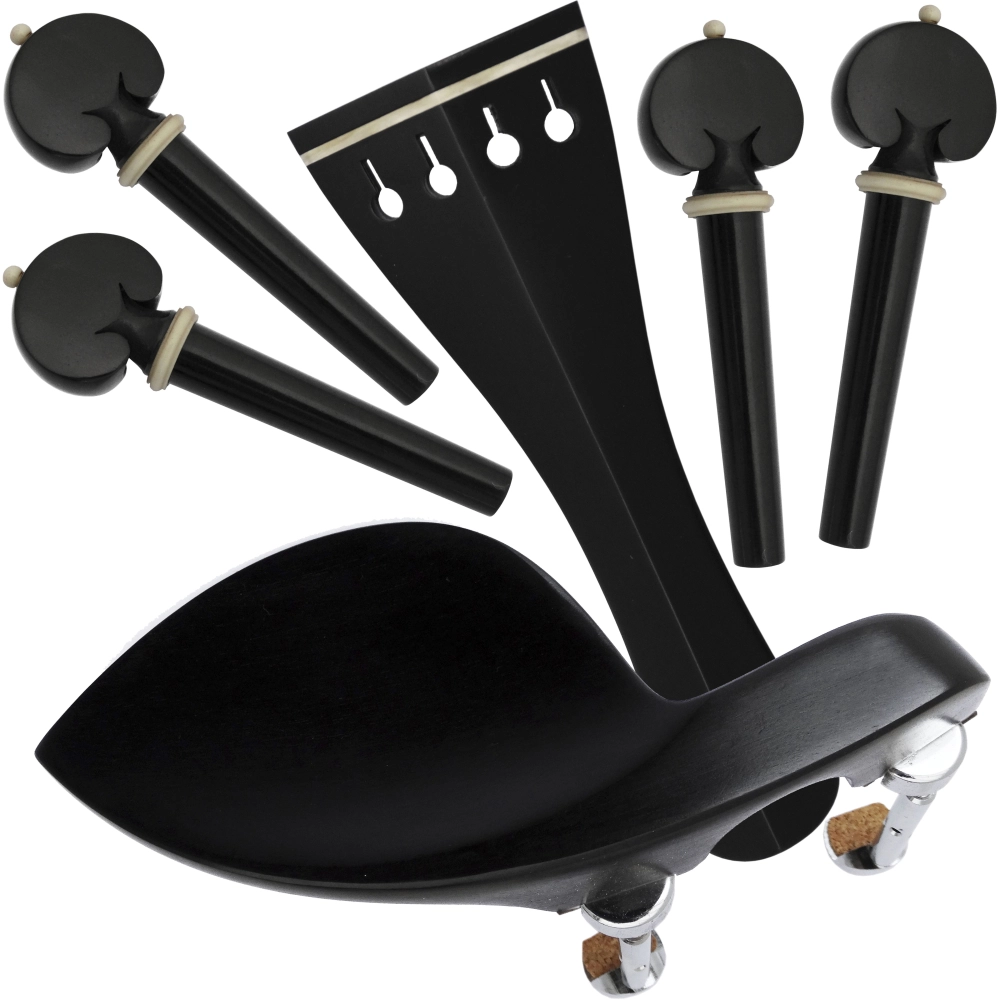 Imagem do produto Kit Violino Ébano Antoni Marsale VL14 Heart Osso