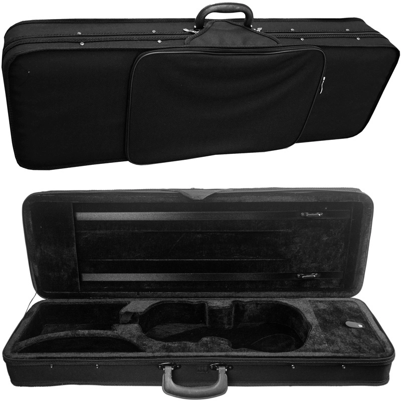 Estojo Case Violino Erudithus 406 Retangular Preto - COM AVARIA U089