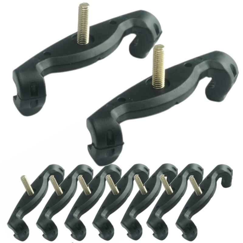Garras Pés de Espaleira Violino e Viola Par Preta - kit 20