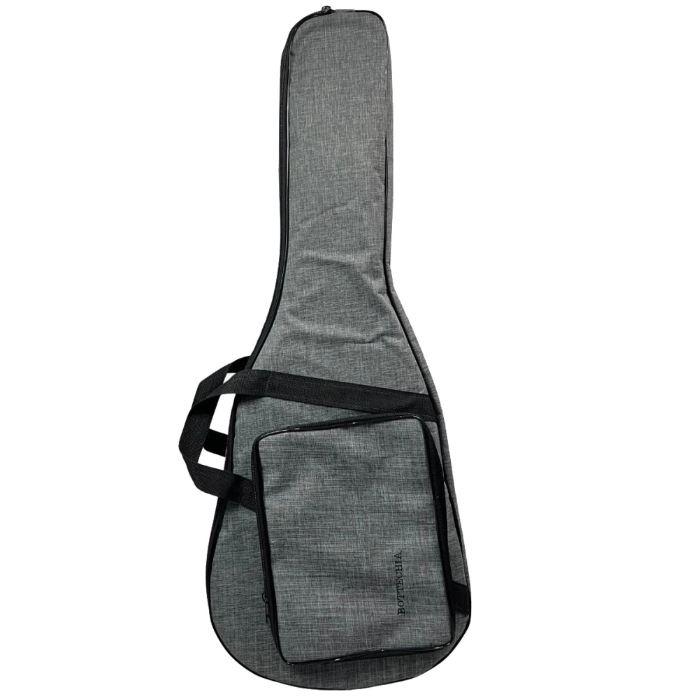 Capa Violão Clássico Bottechia V600 Jeans Cinza
