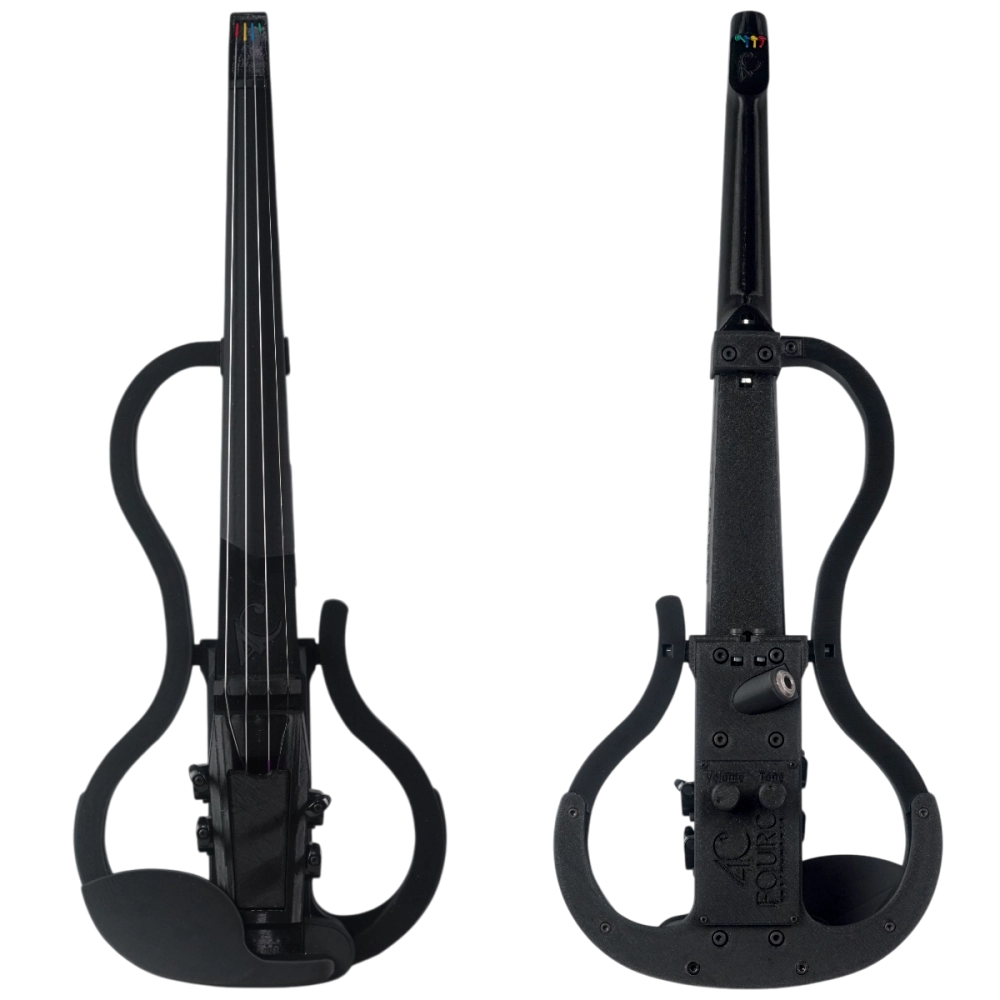 Violino Elétrico Antoni Marsale Obsidian 4 cordas Preto